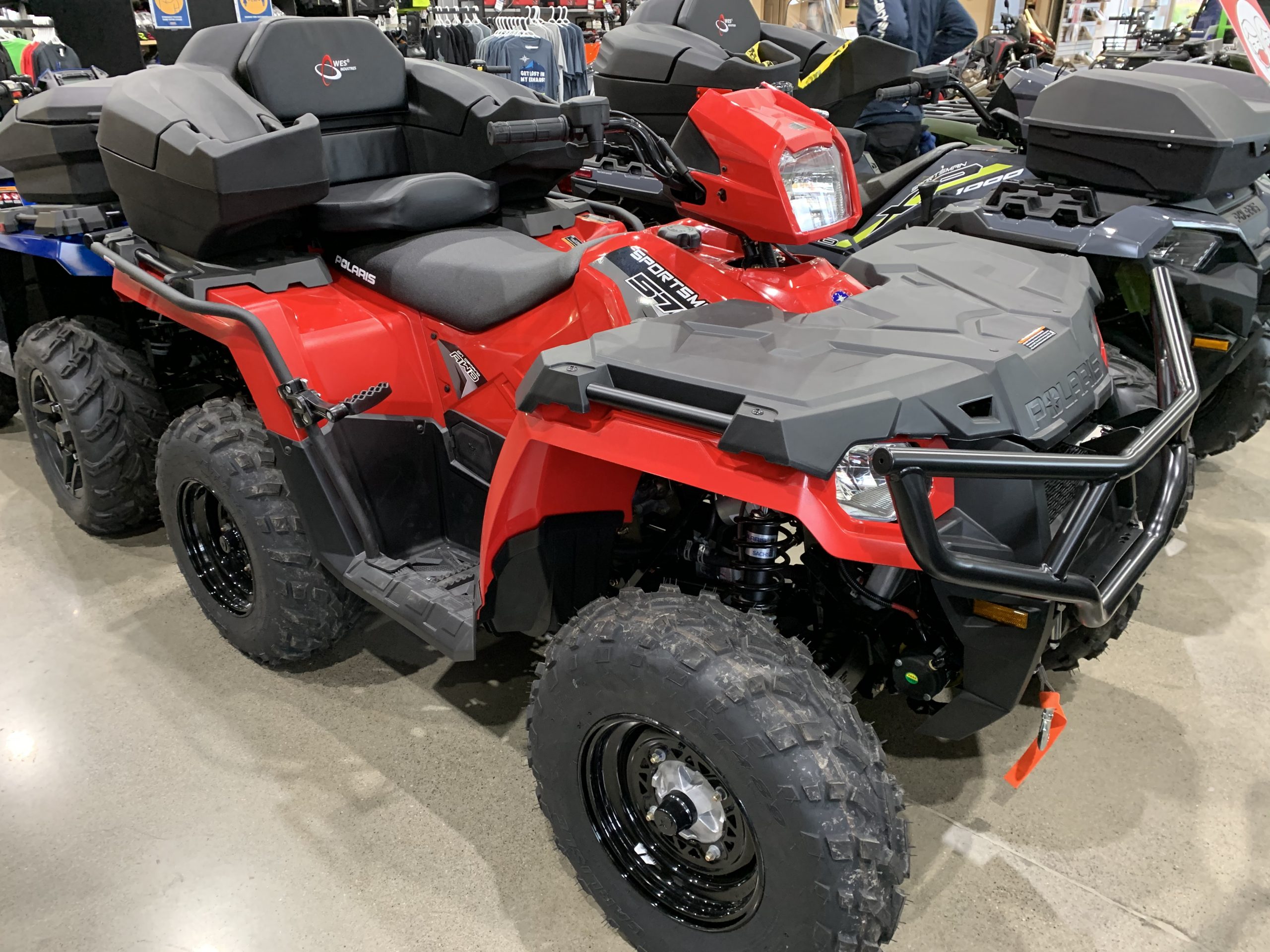 POLARIS SPORTSMAN 570 EPS ROUGE 2020 (2) - Moto Sport 100 limites